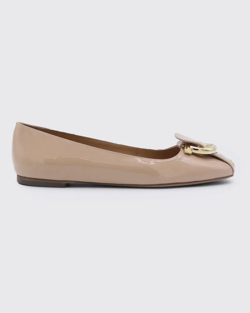 Ferragamo Ballerinas damen Biscuit