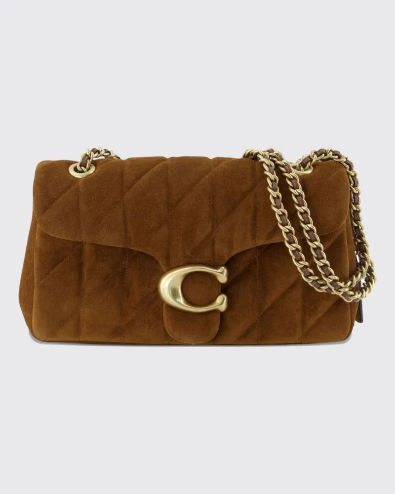 Coach Schultertasche damen Braun