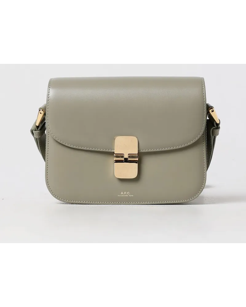 A.P.C. Schultertasche damen Charcoal