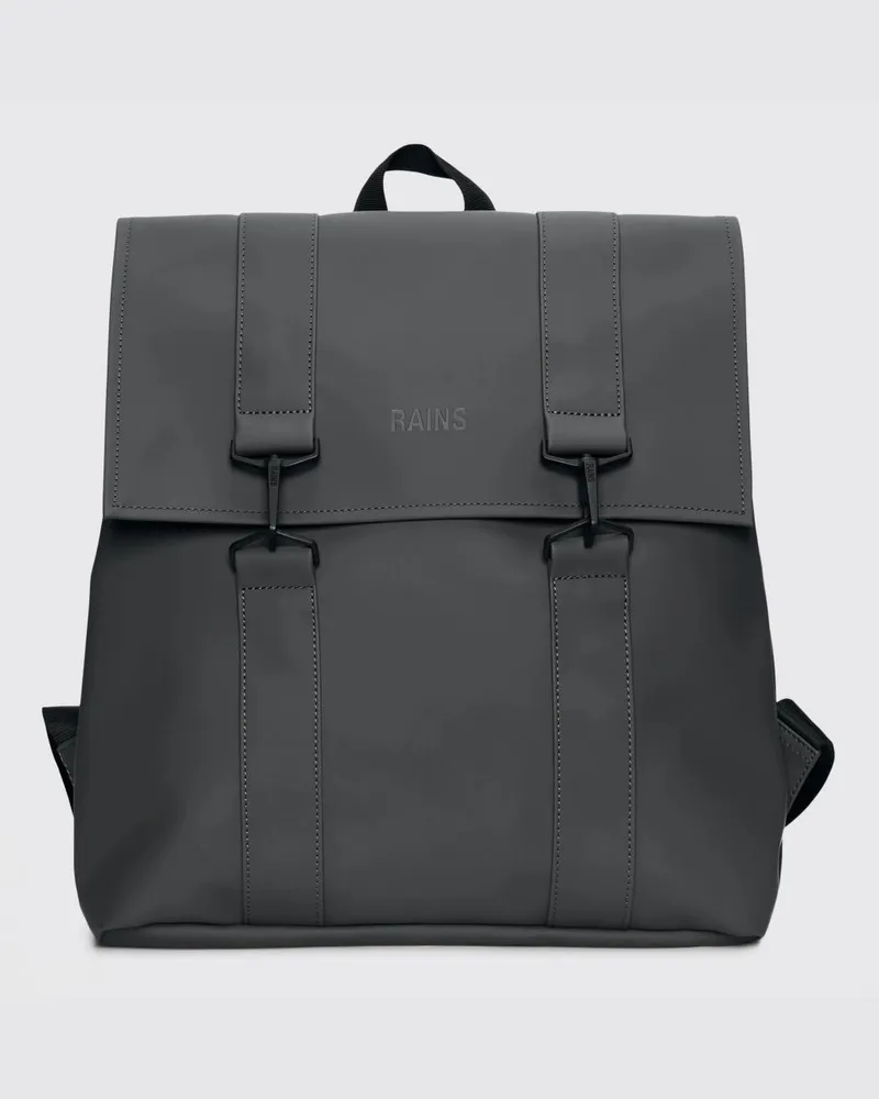 RAINS MSN Wasserdichter PU-Rucksack Grau