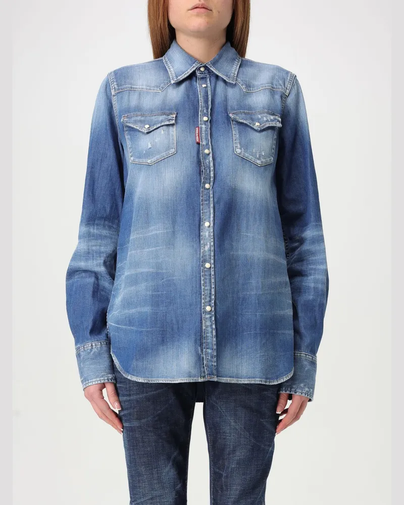 Dsquared2 Hemdbluse damen Denim