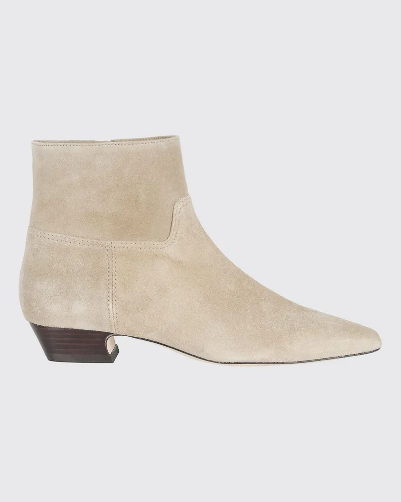 Stuart Weitzman Wildleder-Stiefeletten Olive