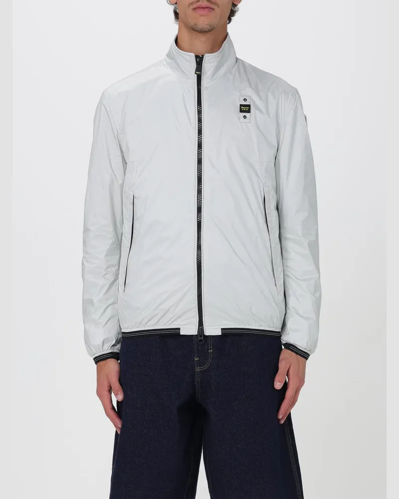 Blauer Mantel herren Ivory