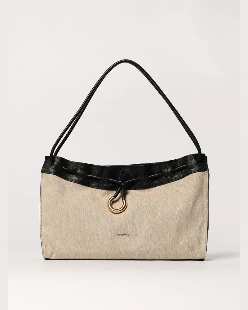 Coccinelle Schultertasche damen Schwarz