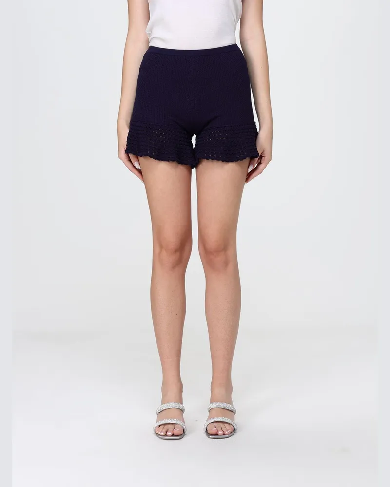 Self-Portrait Shorts damen Navy