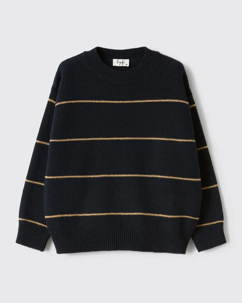 Il Gufo Pullover kinder Blau