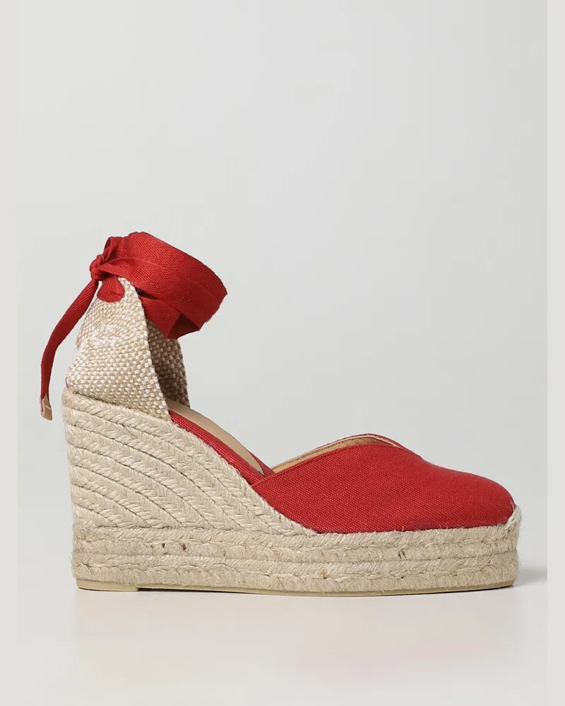 Castañer Keilabsatz schuhe damen Rot