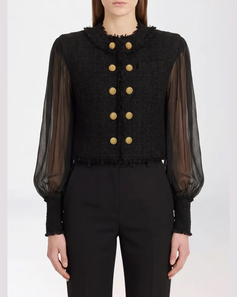 Balmain Jacke damen Schwarz