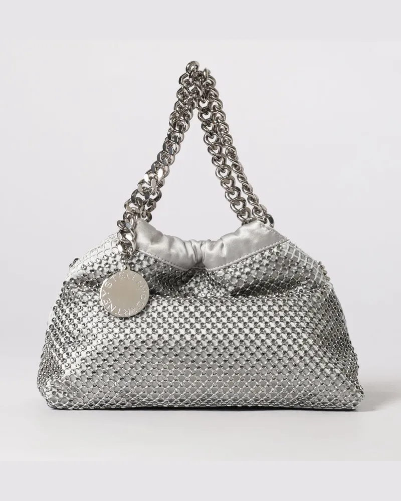 Stella McCartney Schultertasche damen Silber