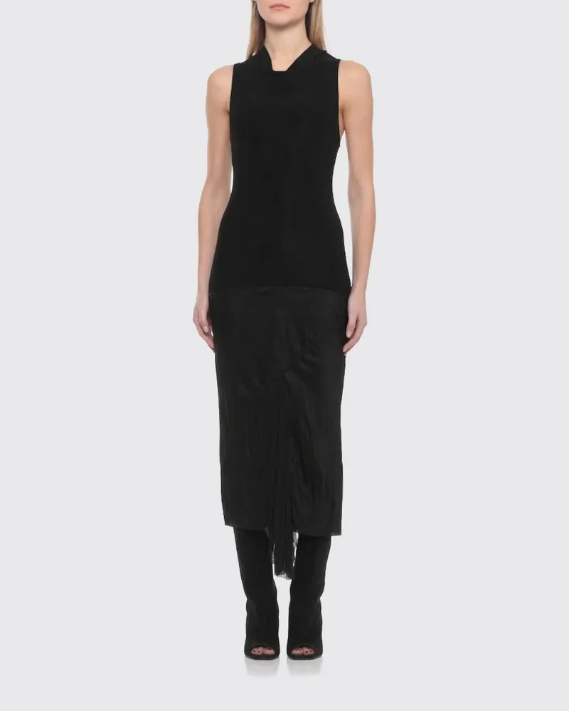 Rick Owens Kleid damen Schwarz