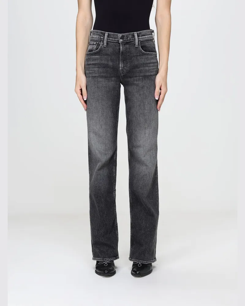 Mother Hoch taillierte Bootcut-Jeans The Bookie Sneak aus recyceltem Denim Denim