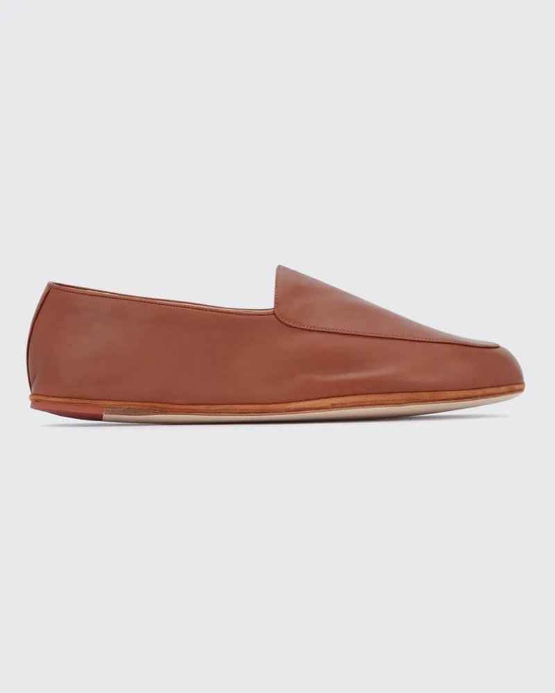 Loro Piana Nappa-Mokassins Braun