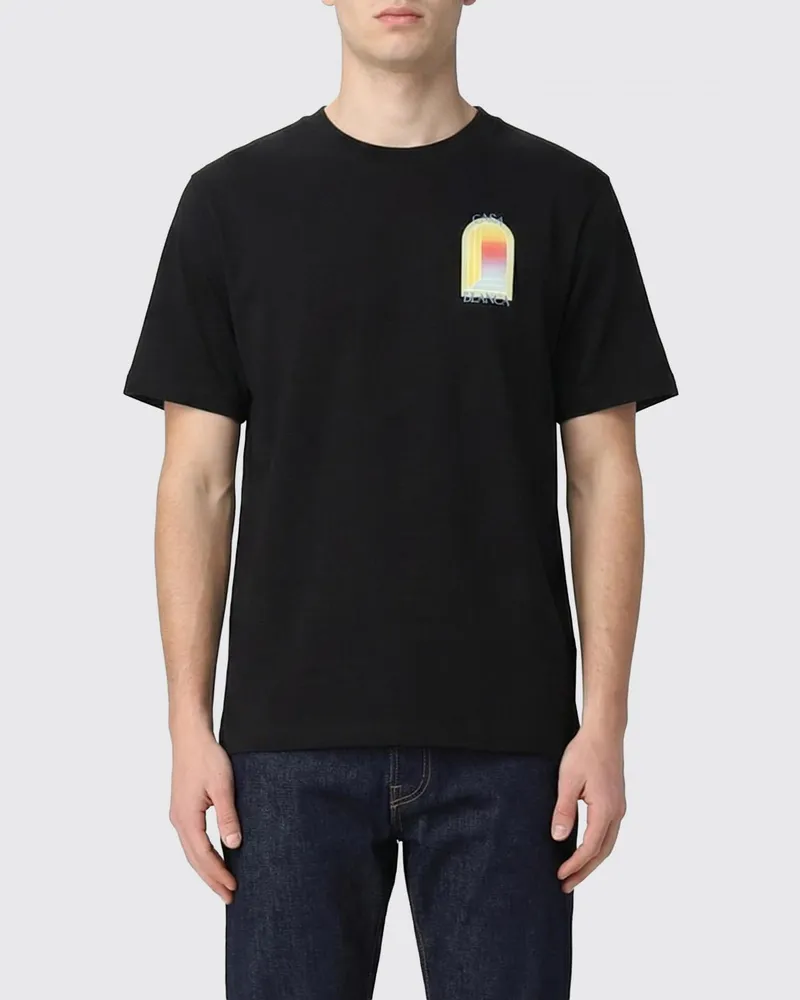 Casablanca Paris T-shirt herren Schwarz