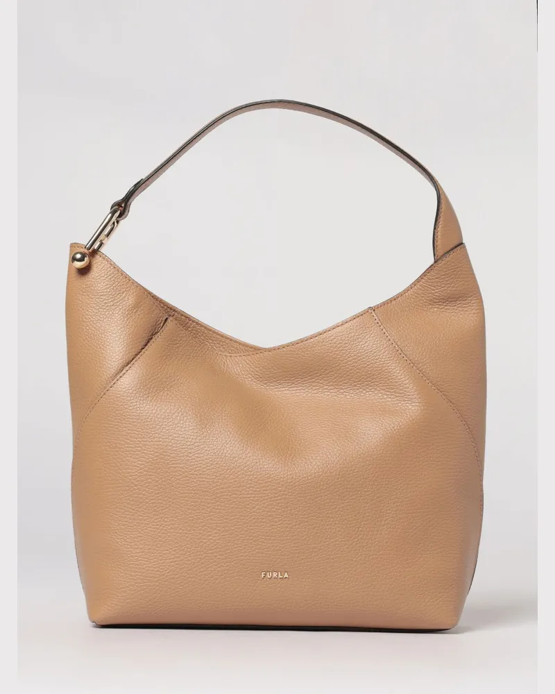 Furla Schultertasche damen Sand