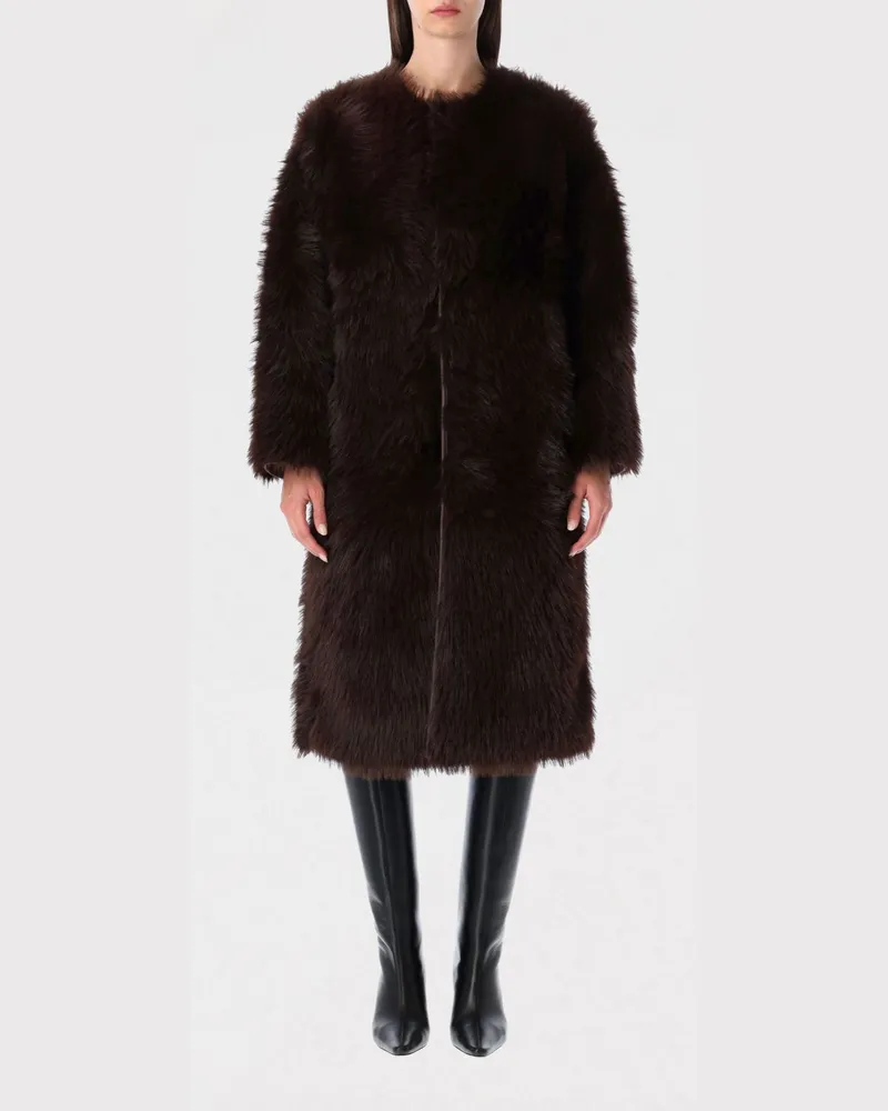 Urbancode Mantel damen Ebony