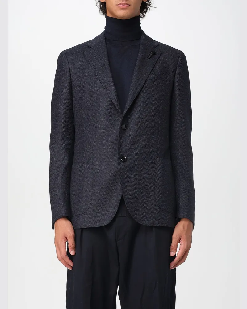 LARDINI Blazer herren Blau