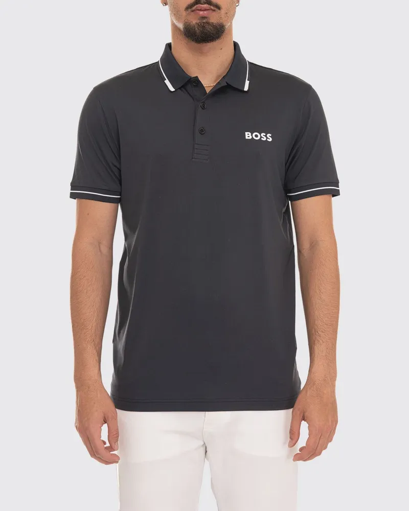 HUGO BOSS Polo herren Blau