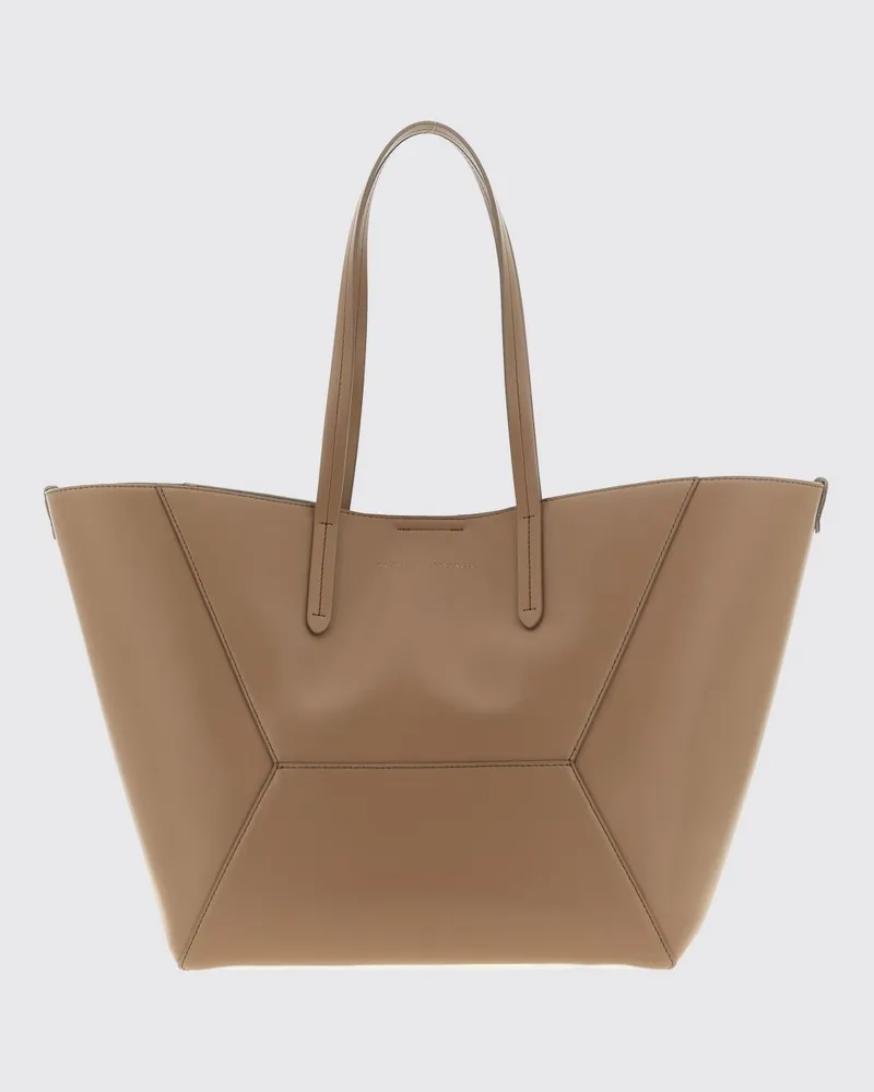 Brunello Cucinelli Schultertasche damen Beige
