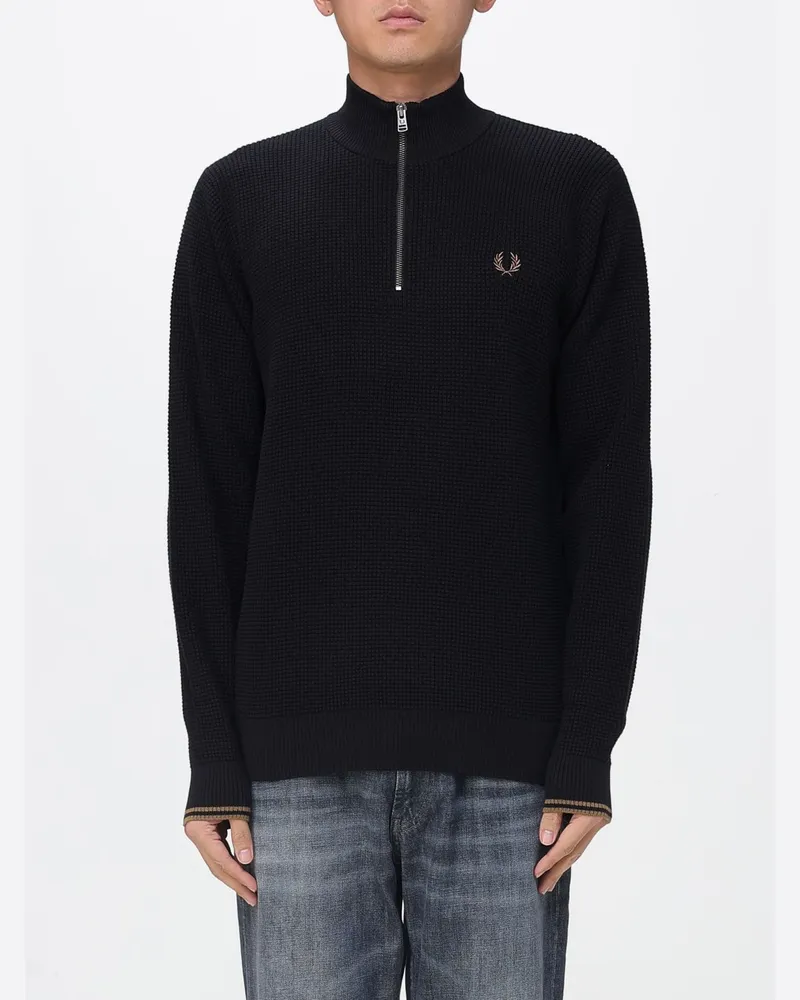 Fred Perry Pullover herren Schwarz