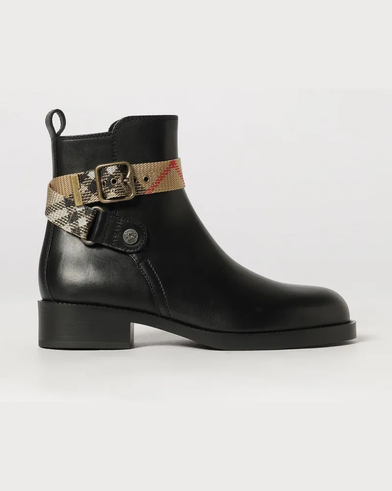 Burberry Stiefel damen Schwarz