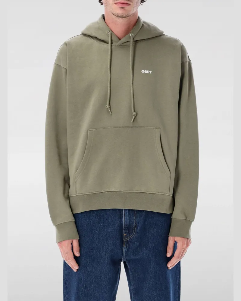 Obey Sweatshirt herren Grün