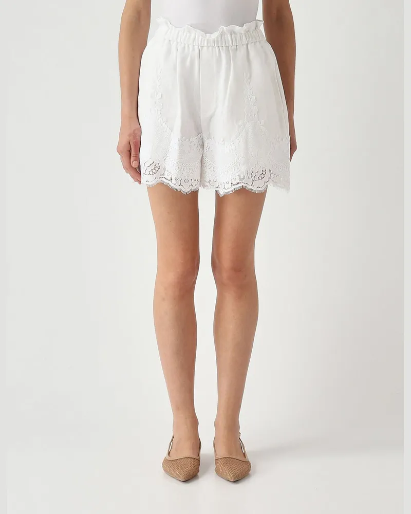 Twin-Set Shorts damen Weiß