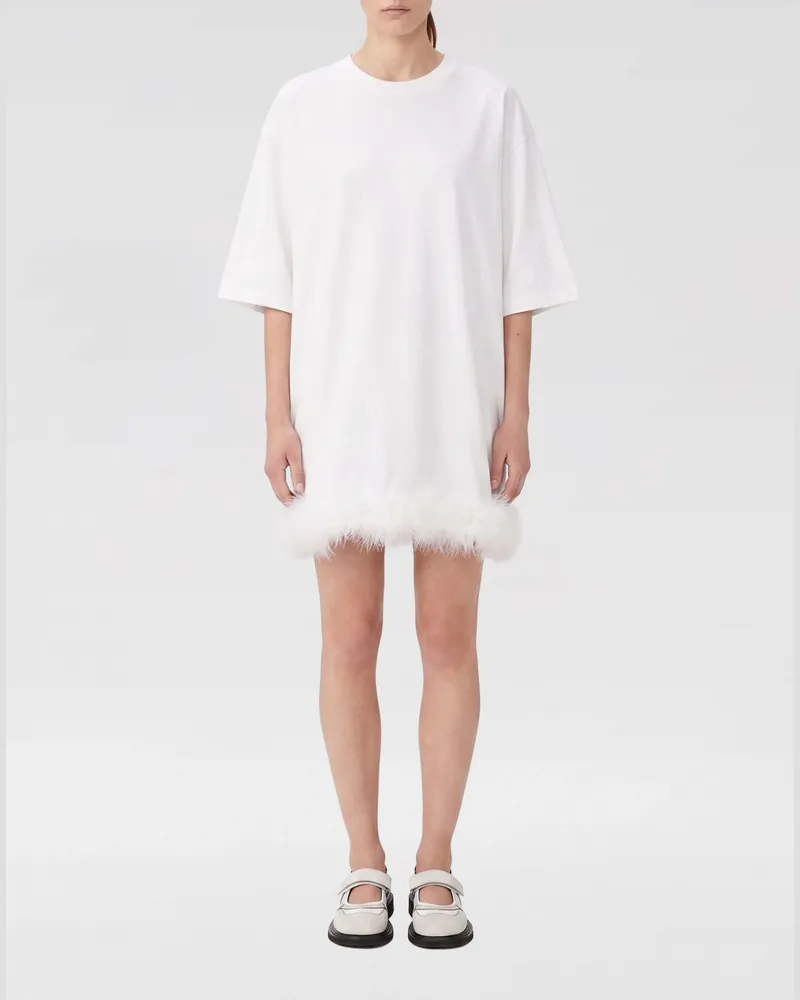 Moschino Kleid damen Weiß