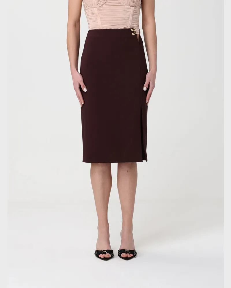 Elisabetta Franchi Rock damen Braun