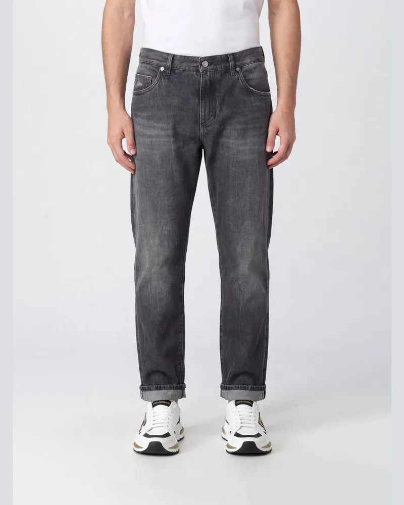 Dolce & Gabbana DOLCE  GABBANA Straight-Fit-Jeans aus Baumwolldenim Dolce & Gabbana im Five-Pocket-Stil Schwarz