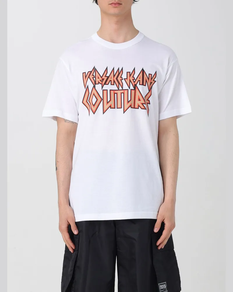 Versace Jeans T-shirt herren Weiß