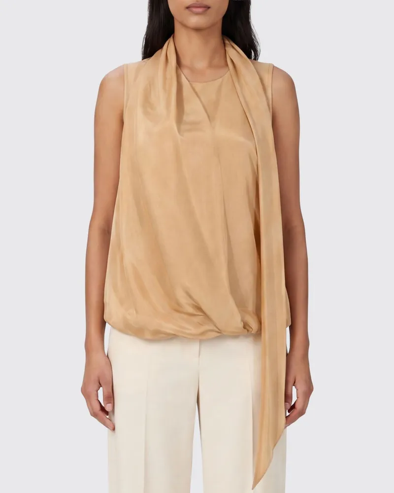 Alberta Ferretti Top damen Beige