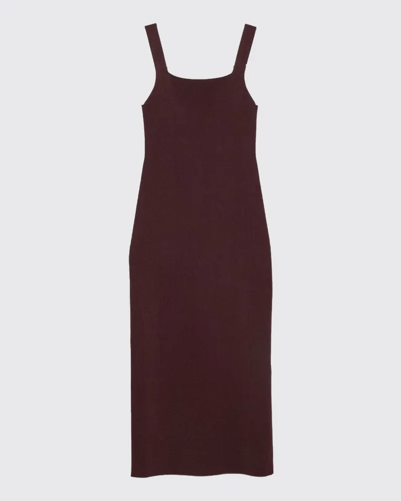KHAITE Kleider damen Burgunderrot