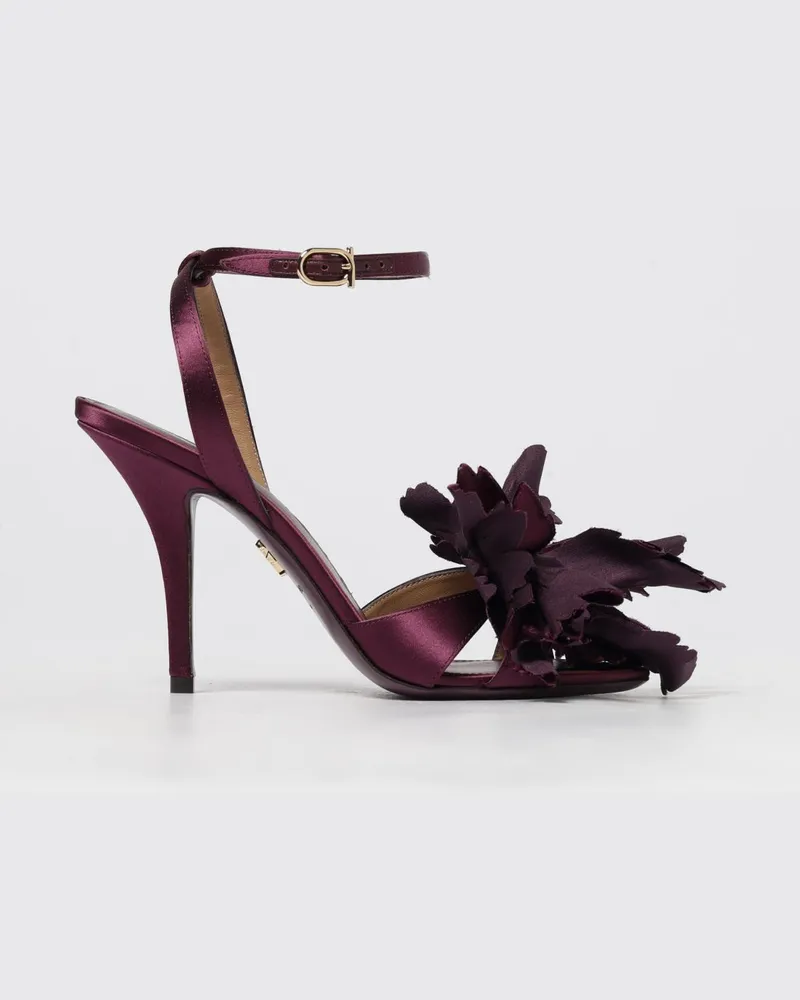 Ferragamo Schuhe damen Burgunderrot