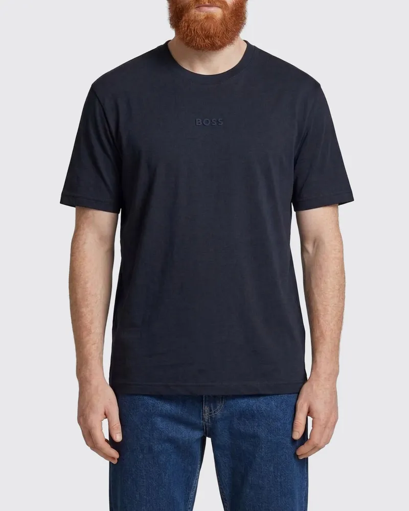 HUGO BOSS T-shirt herren Blau