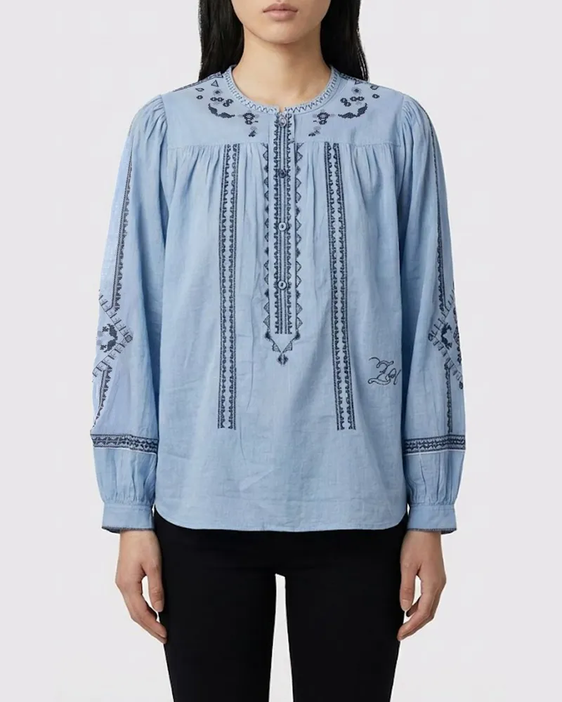 Zadig & Voltaire Hemdbluse damen Zadig & Voltaire Blau