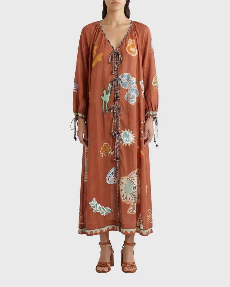 ALEMAIS Kleid damen Braun