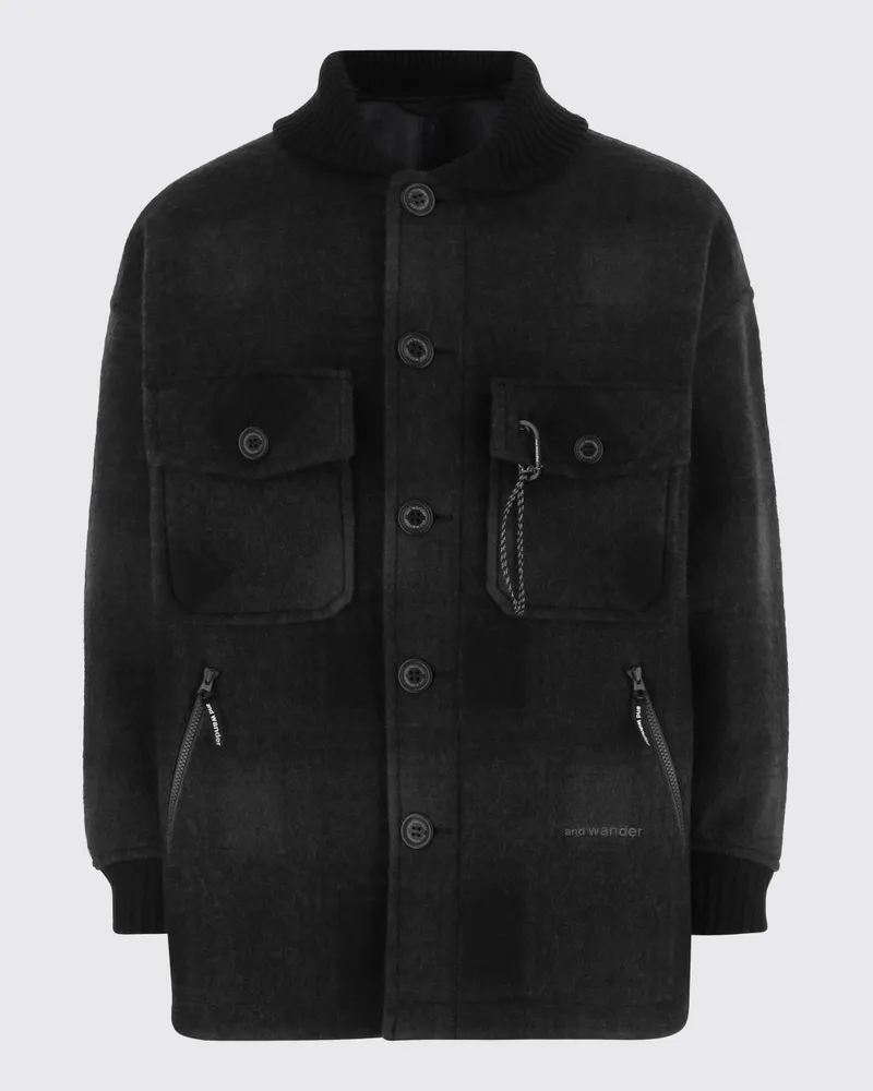 and wander Jacke herren Schwarz