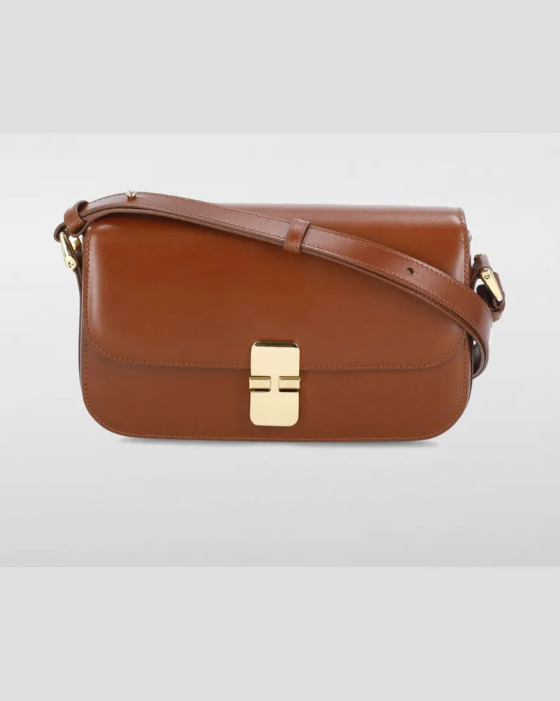 A.P.C. Schultertasche damen Beige