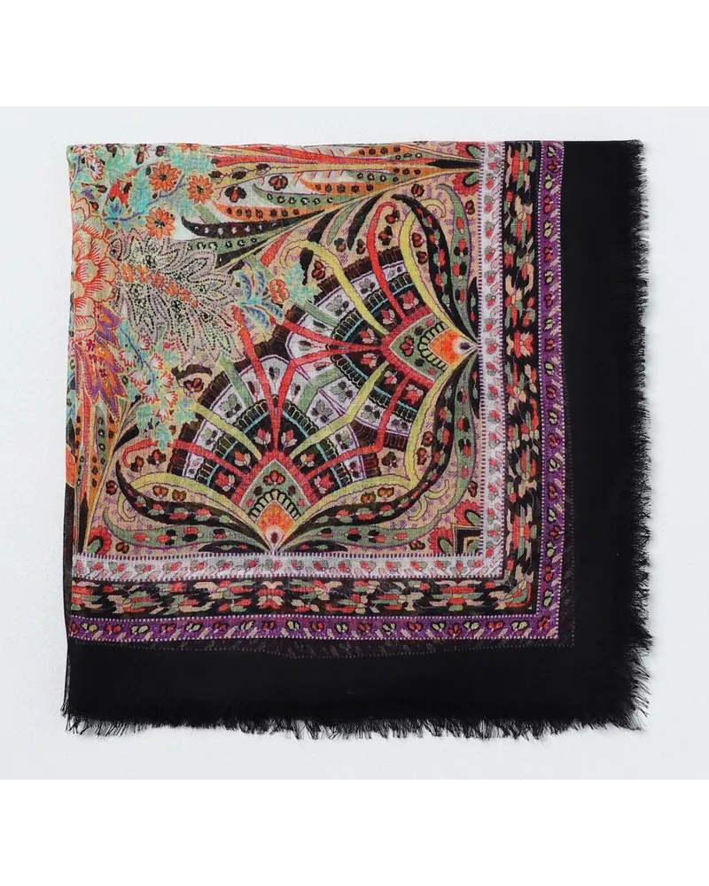 Etro Schal damen Schwarz