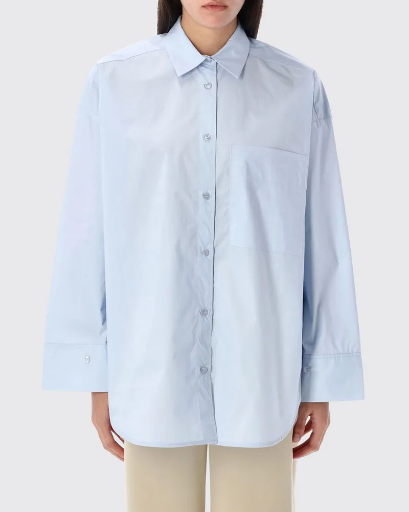 By Malene Birger T-shirt damen Hellblau