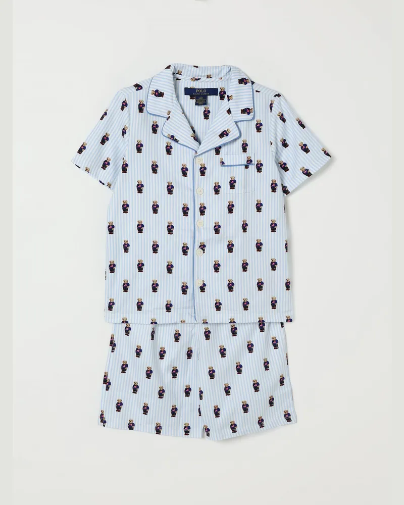 Ralph Lauren Pyjama kinder Himmelblau