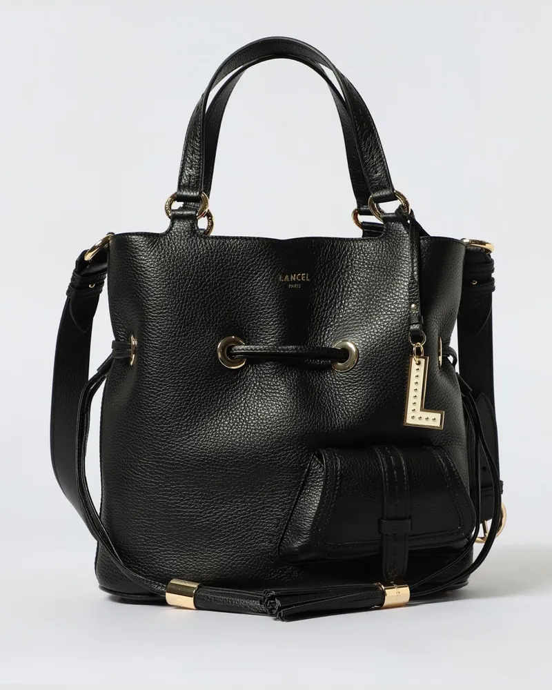 Lancel Schultertasche damen Schwarz