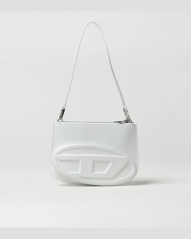 Diesel Schultertasche damen Weiß