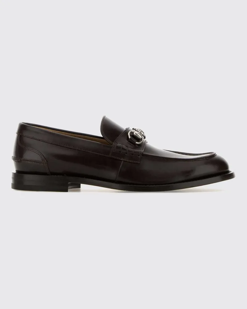 Gucci Horsebit Leder-Mokassins Braun