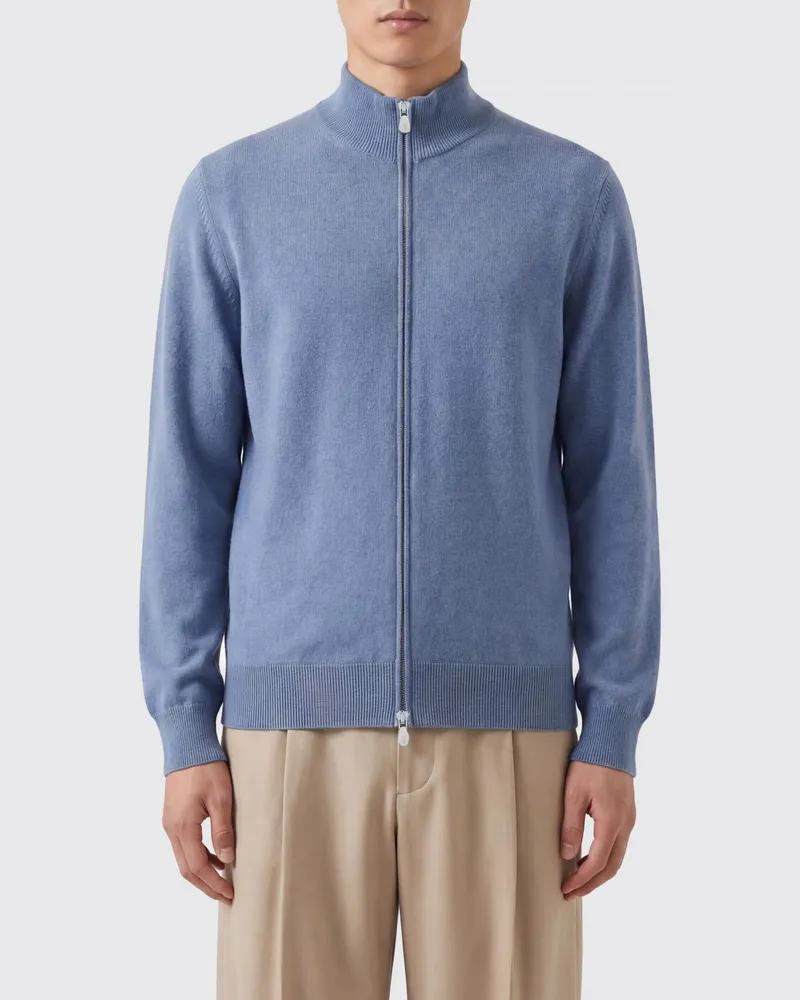 Brunello Cucinelli Kaschmir-Cardigan Hellblau