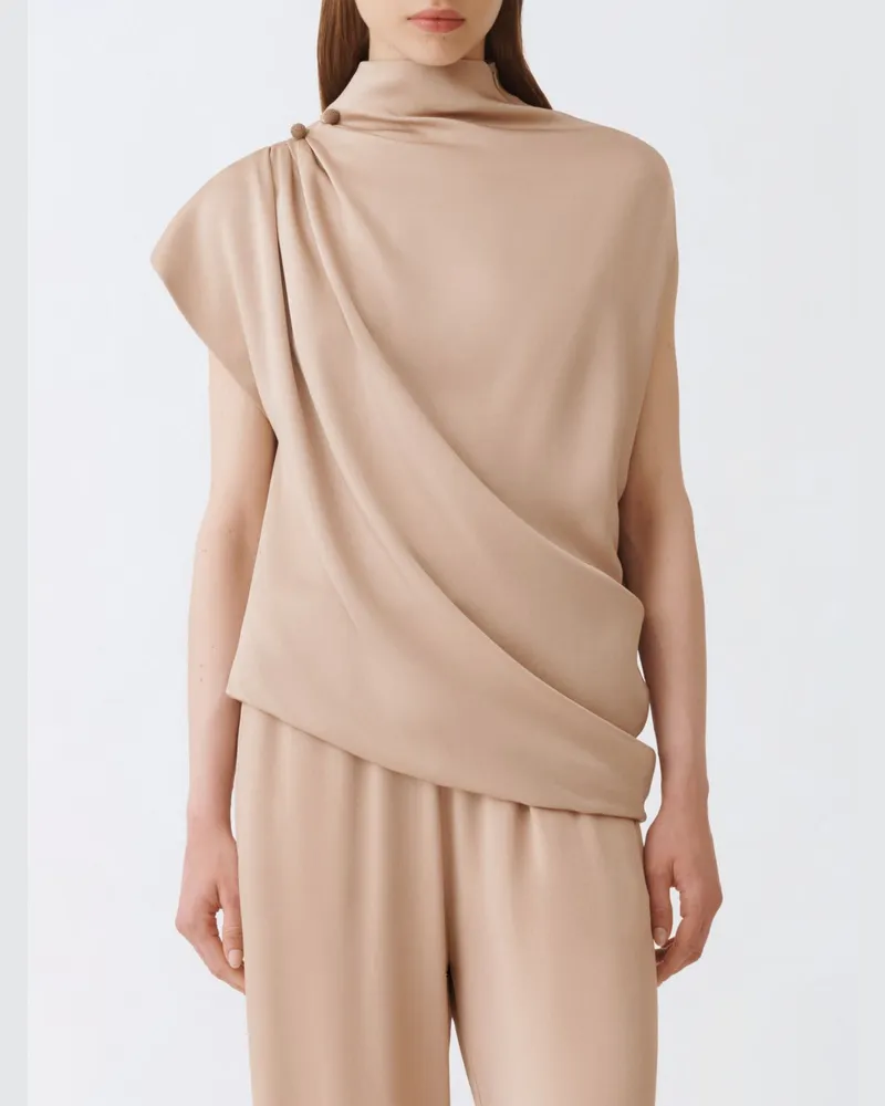 Fabiana Filippi Top damen Beige