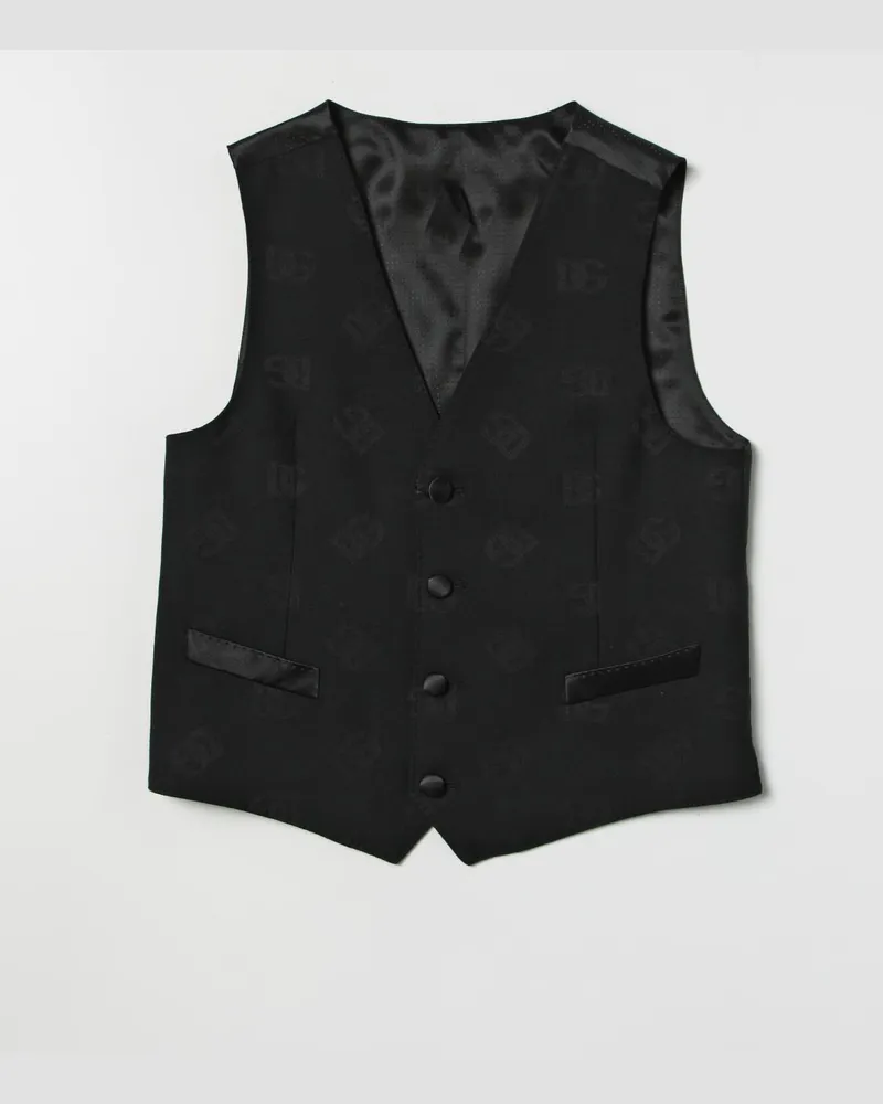 Dolce & Gabbana Gilet kinder Dolce & Gabbana Schwarz
