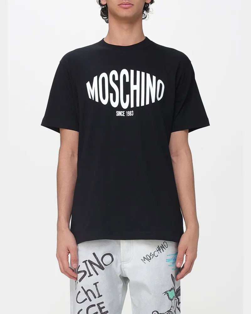 Moschino T-shirt herren Schwarz