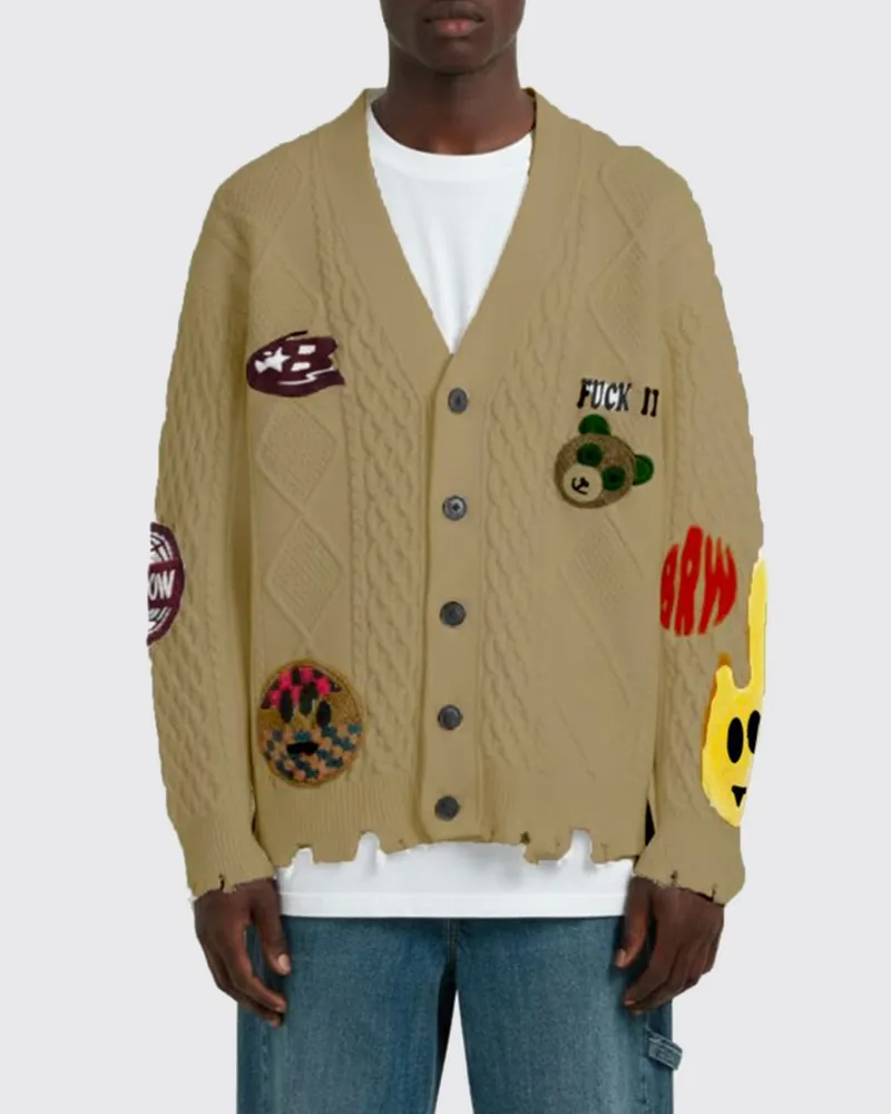 BARROW Strickjacke herren Camel