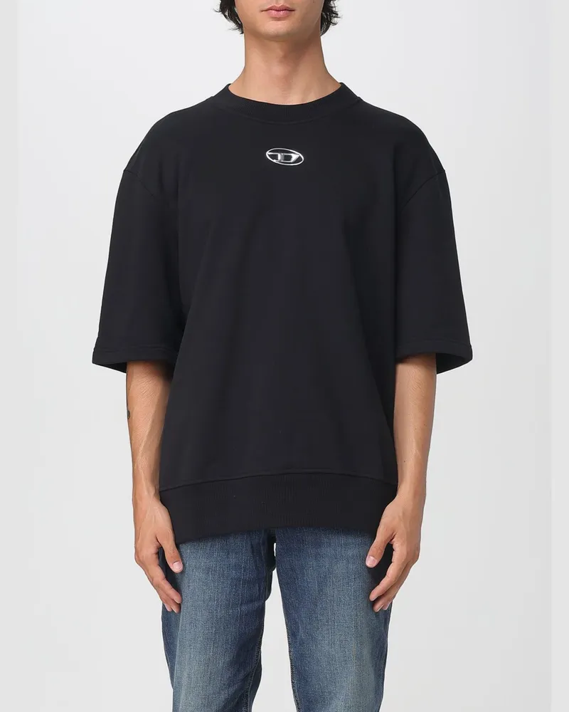 Diesel T-shirt herren Schwarz